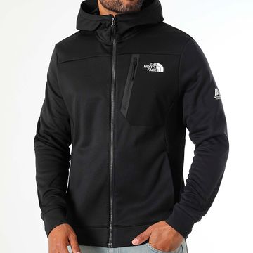 The North Face - Sudadera con capucha y cremallera A893Q Negro