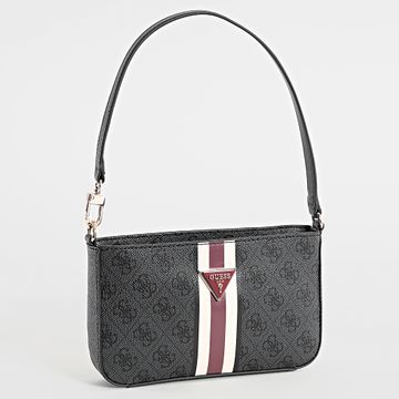 Guess - Bolso Mujer Noelle Mini SS787972 Gris Antracita Negro