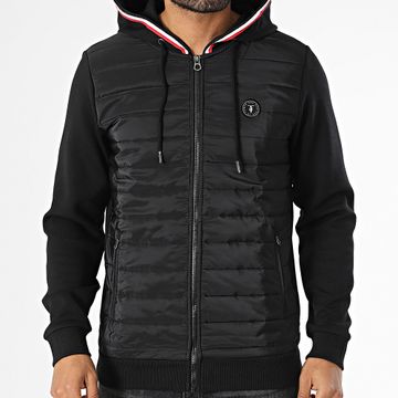 Le Temps Des Cerises - Chaqueta negra con cremallera Thol