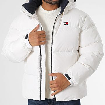 Tommy Jeans - Flag Back Alaska Puffer 0479 Blanco