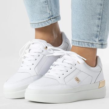 Tommy Hilfiger - Feminine Court 8126 Blanco Zapatillas Mujer