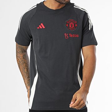 Adidas Performance - Manchester United Striped Tee Shirt IV9482 Gris Carbón