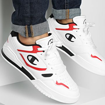 Champion - Baskets 3 Point Tech Low S22272 Blanco Rojo Negro