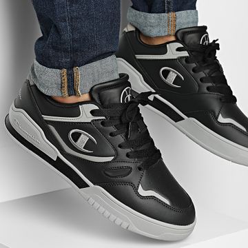 Champion - Baskets 3 Point Tech Low S22272 Negro Gris Oscuro