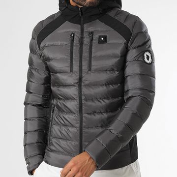 Comme Des Loups - Pyrennes Chaleco térmico con capucha gris marengo
