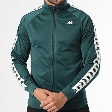 Kappa - Sudadera con cremallera Banda Anniston 301EFU0 Bottle Green