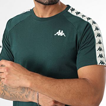 Kappa - Camiseta Banda 303UV10 Verde Oscuro
