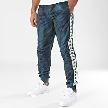 Kappa - Rastoria 2 Graphik 371P89W Bottle Green Navy Stripe Jogging Pants