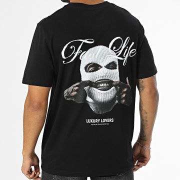 Luxury Lovers - Oversize Tee Large Fast Life Negro