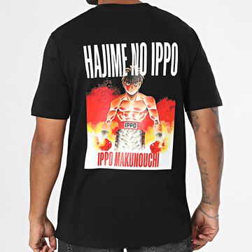 Hajime No Ippo - Camiseta Makunouchi Negra