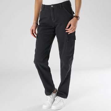 Only - Vaqueros Cargo Manga Mujer Gris Carbón