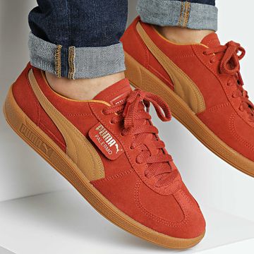 Puma - Palermo 396463 Marte Rojo Caramelo Latte Goma Zapatillas