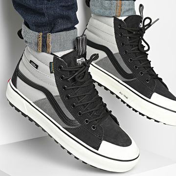 Vans - Mte Sk8-Hi Zapatillas Impermeables CVT2391 Gris Negro
