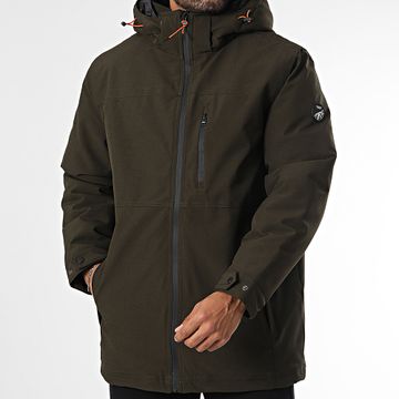 Deeluxe - Parka con capucha Laurel 04V6603M Verde caqui