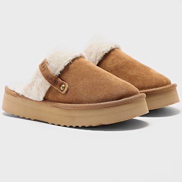 Pepe Jeans - Dissy Mules Mujer North PLS10421 Cognac Marrón