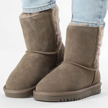 Pepe Jeans - Botas Mujer Diss Mix PLS50533 Beige Piedra Oscuro
