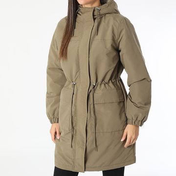 Vero Moda - Parka con capucha Alma Beige, Mujer