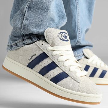 Adidas Originals - Baskets Campus 00s JP7745 Crema Blanco Azul Oscuro Off White