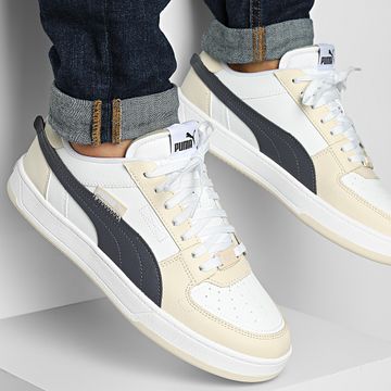 Puma - Zapatillas Puma Caven 2.0 VTG 392332 Blanco Galac Gris Alpino Nieve