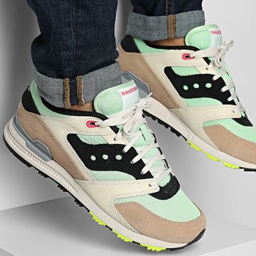 Saucony - Courageous Zapatillas Verde Claro Tan