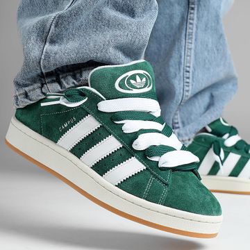 Adidas Originals - Baskets Campus 00s Superlaced H03472 Verde Oscuro Calzado Blanco Off White