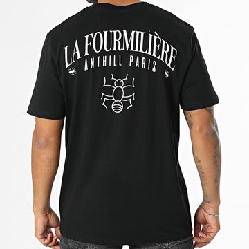 Anthill - Oversize Tee Shirt Large La Fourmilière Negro Blanco