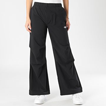 The North Face - Pantalones anchos de mujer A89H1 Negro