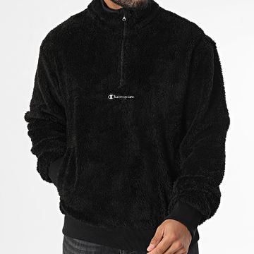 Champion - Jersey polar con cremallera 220285 Negro