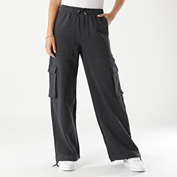 Jack And Jones - Baggy Fit Cargo Pantalones Mujer JJXX Palma Gris Carbón