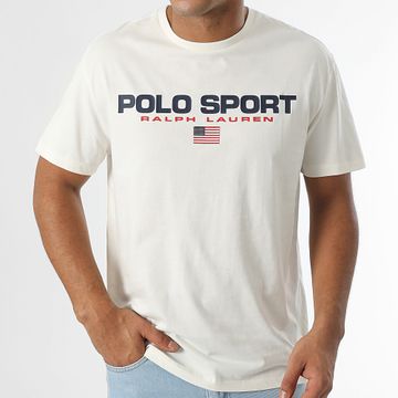 Polo Sport Ralph Lauren - Camiseta Regular Logo Sport Beige