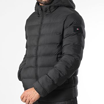 Tommy Hilfiger - Chaqueta de peso medio con capucha 7257 Negro