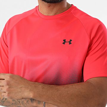 Under Armour - Camiseta 1377053 Rojo Negro
