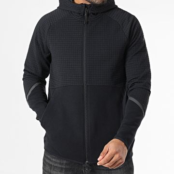 Under Armour - Unstoppable Zip Hoody 1386543 Negro