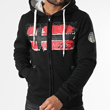 Geographical Norway - Gayto Sudadera con cremallera negra