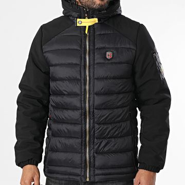 Geographical Norway - Chaqueta con capucha Abator Negra