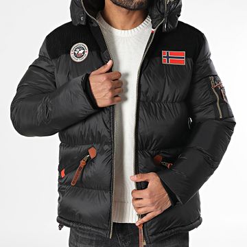 Geographical Norway - Chaqueta con capucha Celian Negra