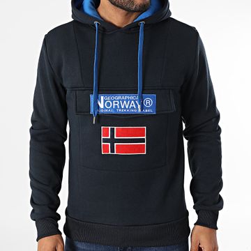 Geographical Norway - Sudadera Gadrien Azul Marino