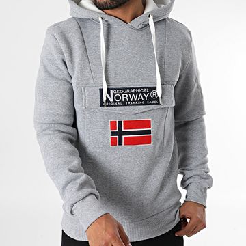 Geographical Norway - Sudadera Gadrien Gris