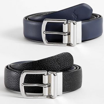 Polo Ralph Lauren - Cinturón Concept Negro Azul Marino