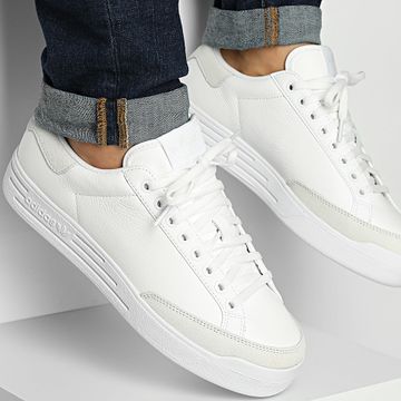 Adidas Originals - Rod Laver Zapatillas JI1909 Calzado Blanco Gris Uno