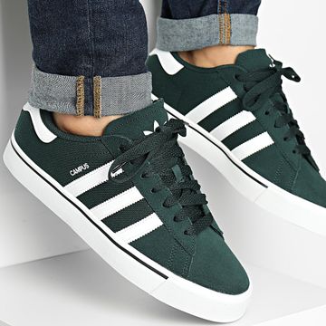 Adidas Originals - Baskets Campus Vulc JI1913 Verde Noche Calzado Blanco Goma 3