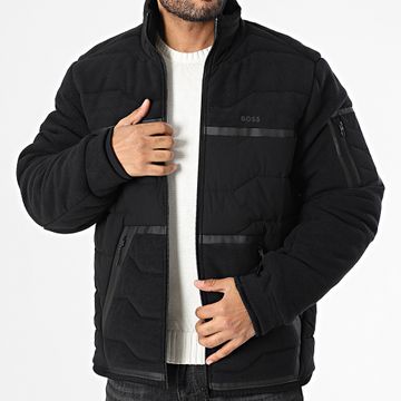 BOSS - Chaqueta polar Snoozy 50523708 Negro