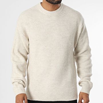 Jack And Jones - Jersey Rollie Waffle Beige