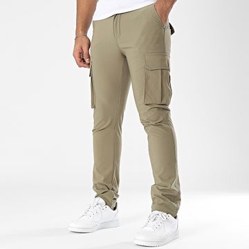 John H - Pantalón cargo verde caqui