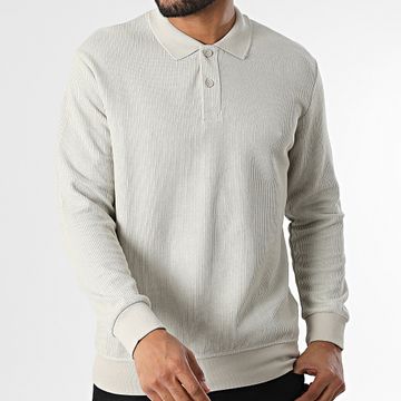 Classic Series - Polo de manga larga Beige