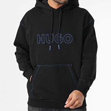 Hugo Azul - Sudadera con capucha Nitlogohood 50521697 Negro