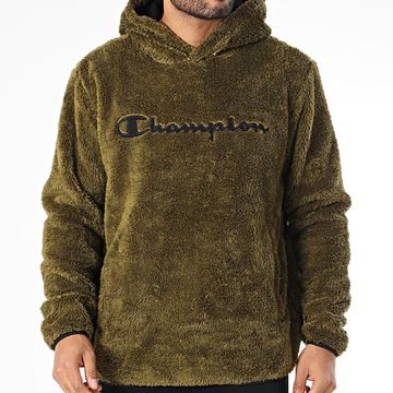 Champion - Sudadera con capucha 220445 Verde caqui
