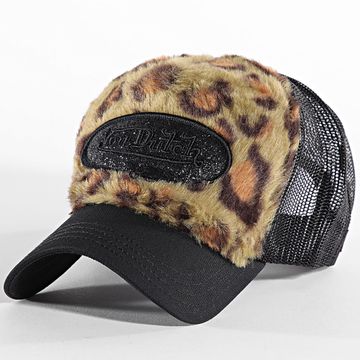 Von Dutch - Gorra Trucker VD-1-CT Negro Verde Leopardo