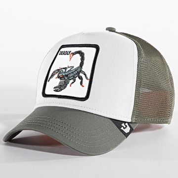 Goorin Bros - Deadly Trucker Cap Caqui Verde Blanco