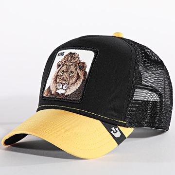 Goorin Bros - Gorra Trucker King Negra Amarilla